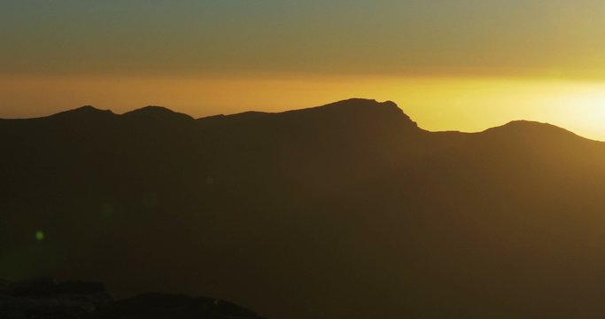 4K, Sunrise at Roque De Las Muchachos, La Palma