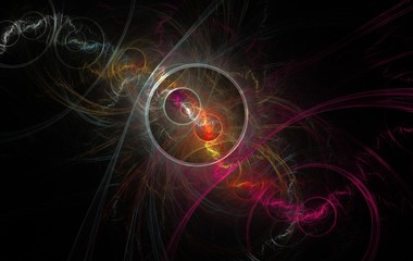 Red and Blue Fractal