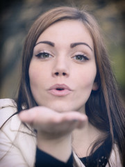 Obraz premium Kiss for you