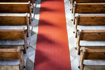 church benches