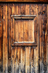 old wooden picture frame
