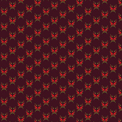 cute of pattern background design