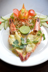 Bake Shrimp Cheese