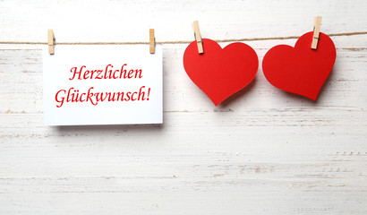 Herzlichen Gl&uuml;ckwunsch