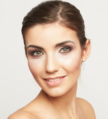 Obraz premium young woman isolated portrait