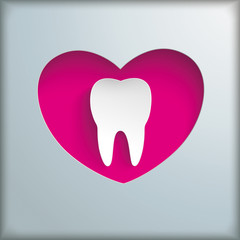 Heart Hole Tooth