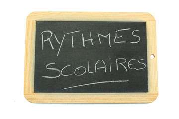 Obraz premium ardoise rythmes scolaires