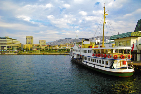 ship at the pier