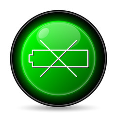 Empty battery icon