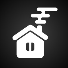 Isolated house symbol