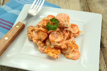 carottes à la crème