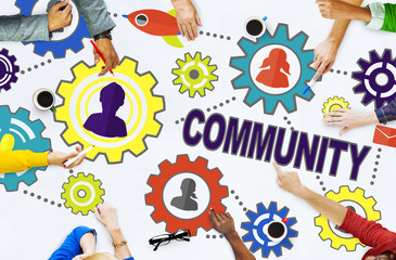 Fototapeta premium Community Culture Society Population Team Tradition Concept