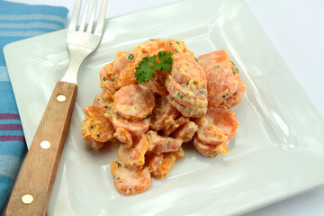 carottes à la crème