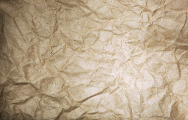 Crumpled paper background