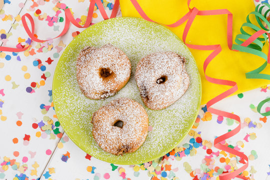 Frittelle di mele a carnevale