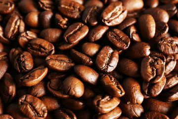 Coffee beans, close-up