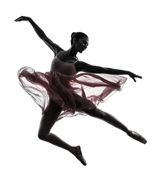 Woman  Ballerina Ballet Dancer Dancing Silhouette