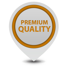 Premium quality pointer icon on white background