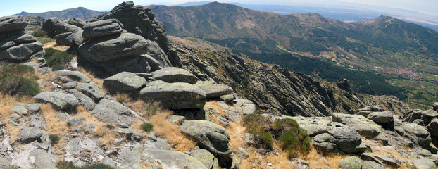 Obraz premium VISTAS DEL VALLE DEL TIETAR DESDE TOROZO