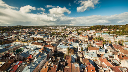 Lviv from a height