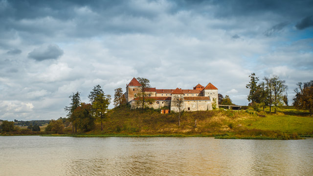 Castle by the lake