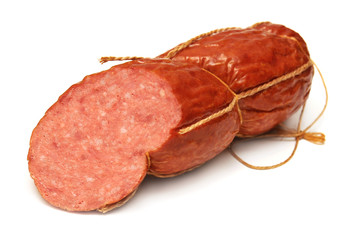 Part of sliced sausage