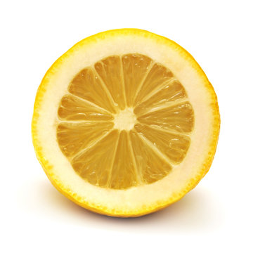 Half of lemon