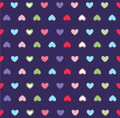 Hearts background, Valentine's day
