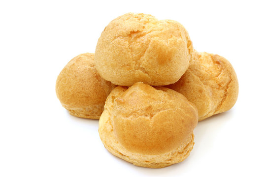 Four profiteroles