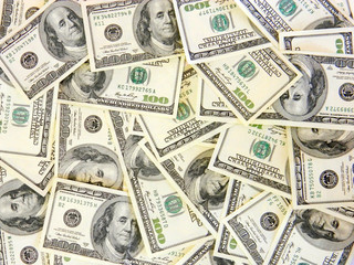 a lot of money one hundred dollar bills