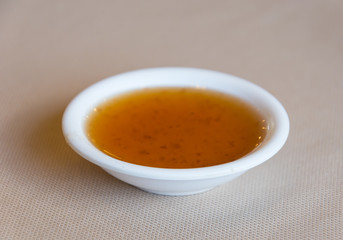 chili ,soy and seafood sauce