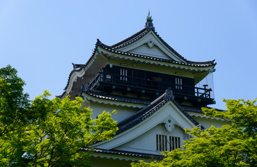 Okazaki Castle in Aichi, Japan
