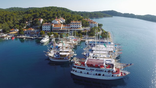 Pomena in National Park Mljet, Croatia