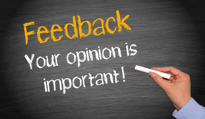 Feedback - your opinion is important !