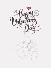 Valentines day vector