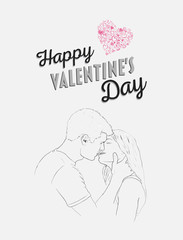 Valentines day vector
