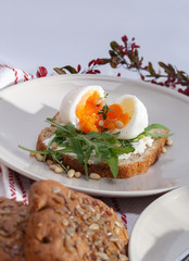 sandwiches with eggs