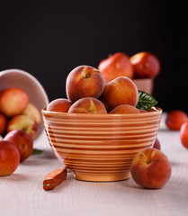 fresh peaches