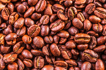 Coffee beans pattern
