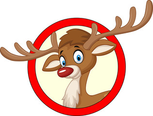 Cartoon deer