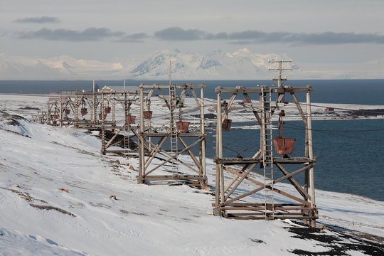 Bergbau auf Spitzbergen