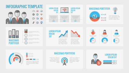 Technology Infographic Elements