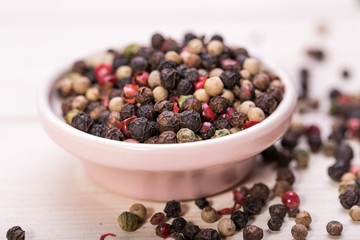 Multi color pepper seeds, hot spices 