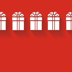 Vector gift background