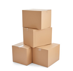 box package delivery cardboard carton