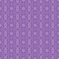 Floral purple vintage background.