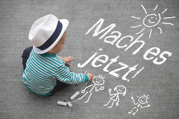 Kinderzeichnung - Mach es jetzt!