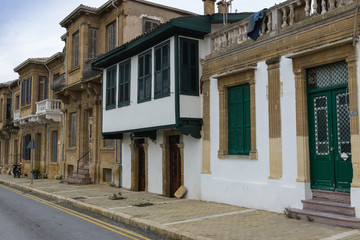 Fototapeta na wymiar North Cyprus - Ottoman houses, Arabahmet Quarter of Nicosia