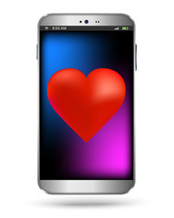 Heart smart phone