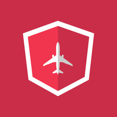 Plane Flat Icon